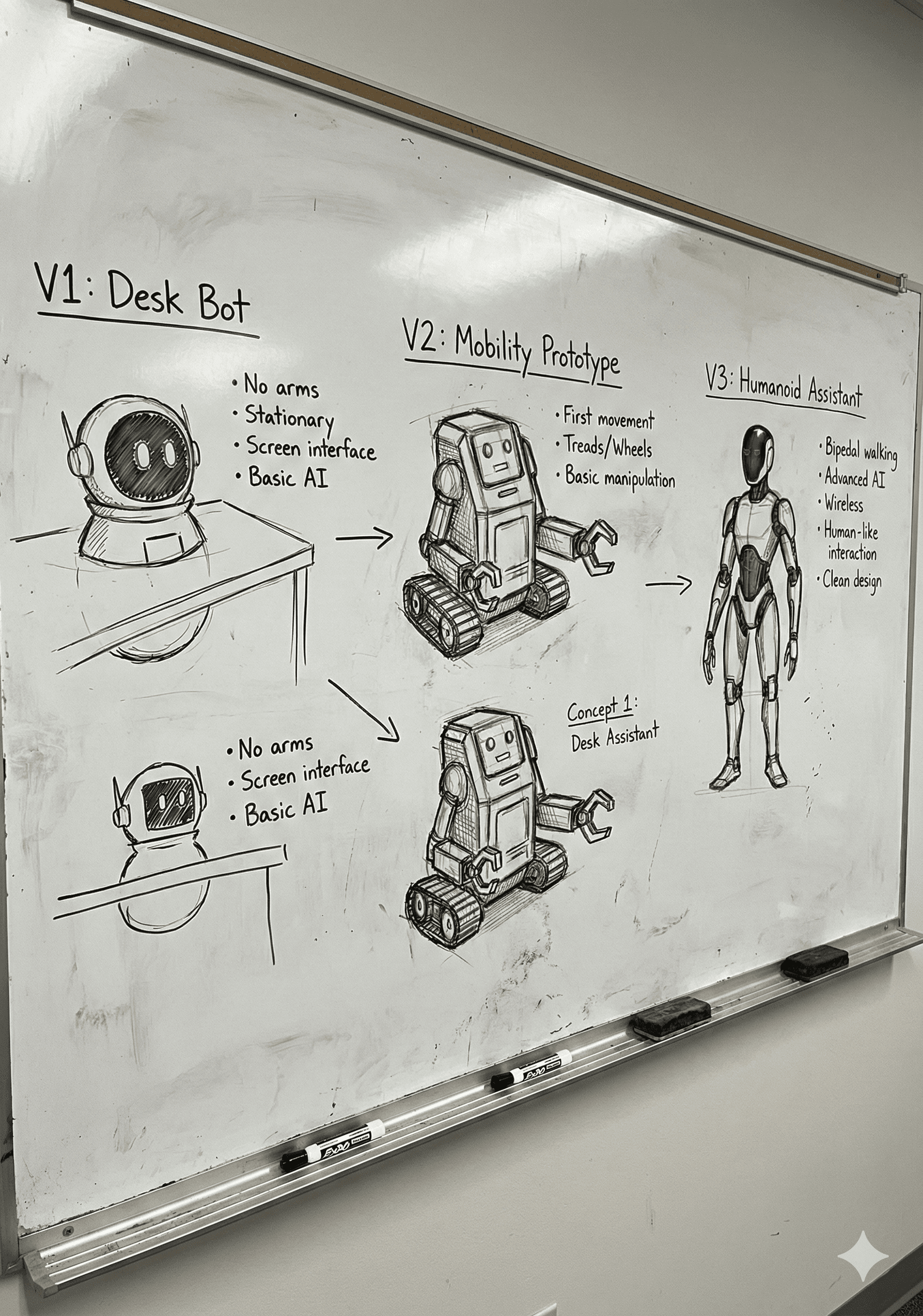 We imagined a
new kind of being.